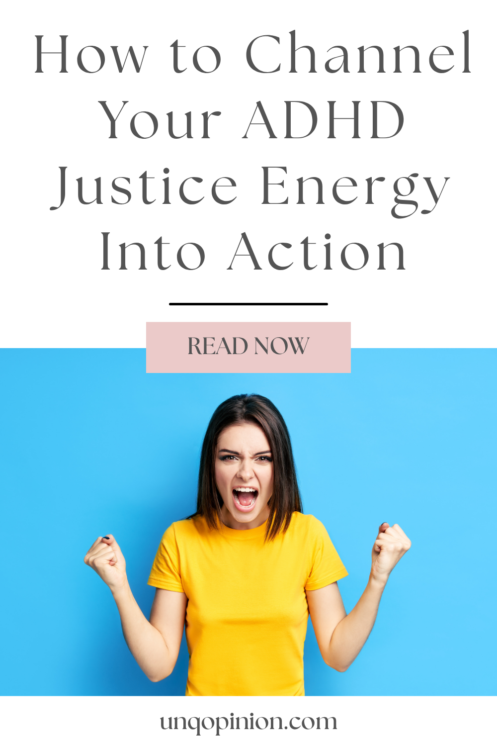 Channel ADHD justice sensitivity into action pin design