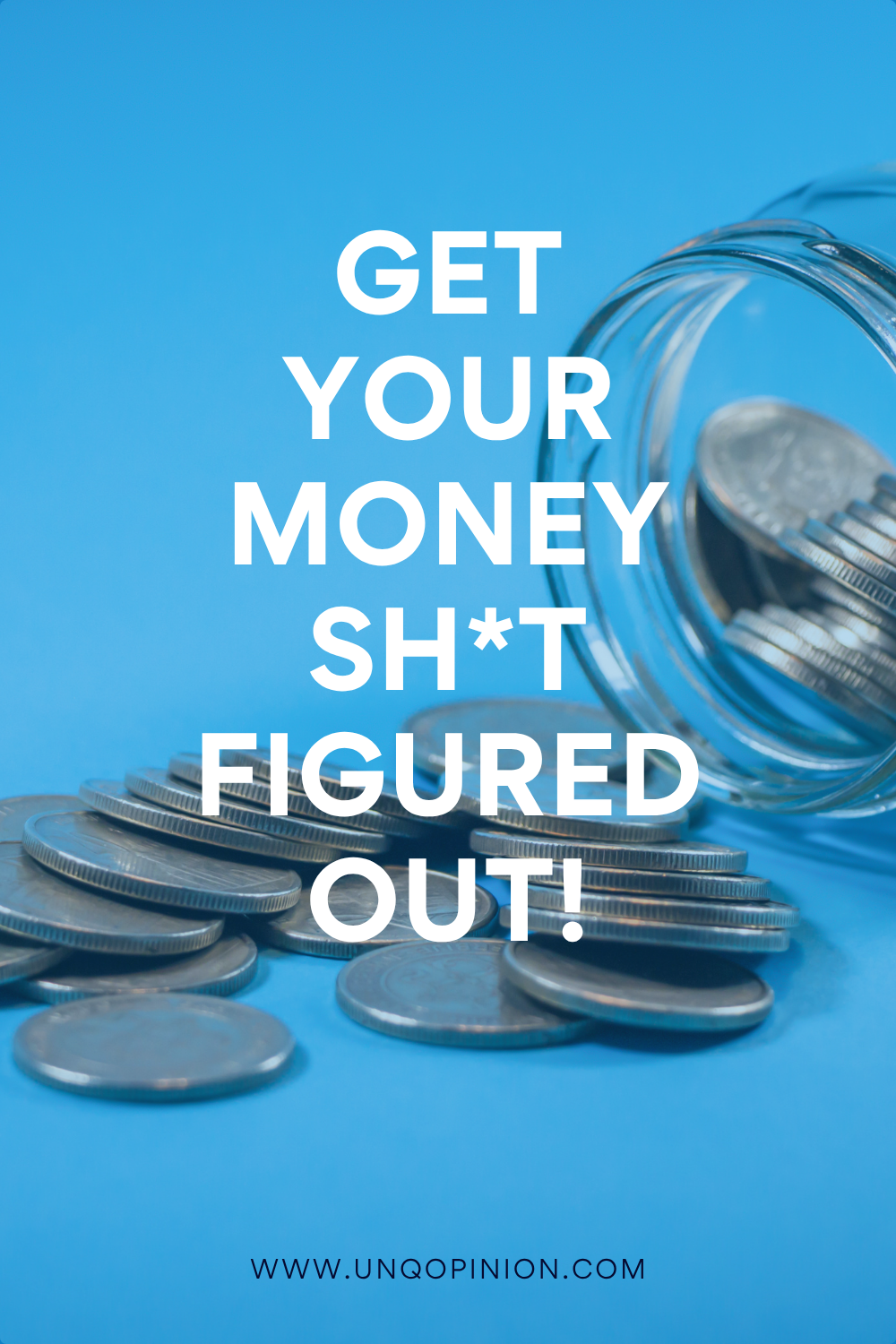 Get your money sorted personal finance pin design