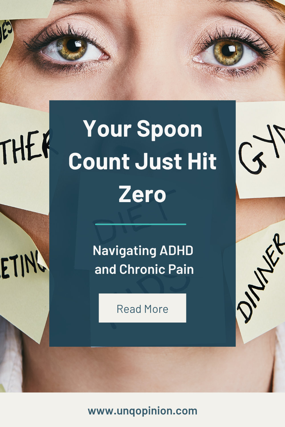 Your Spoon Count Just Hit Zero ADHD pin design